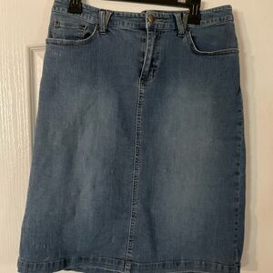 Duplex Jean skirt size 10